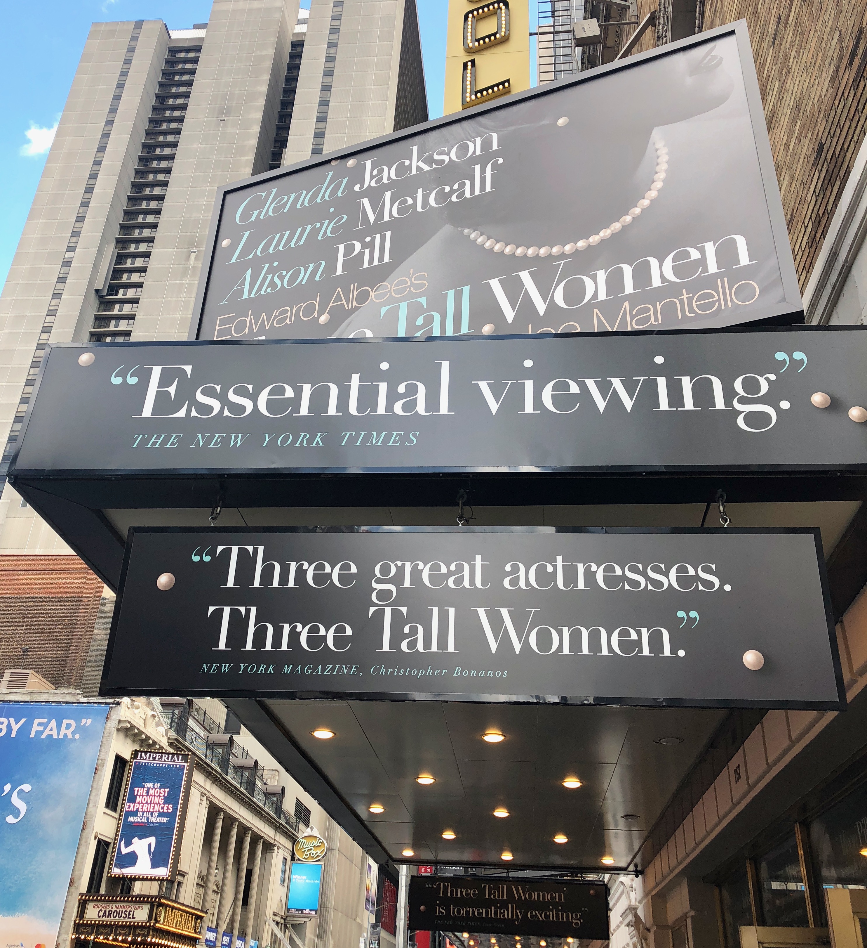 Albee’s Three Tall Women on Broadway