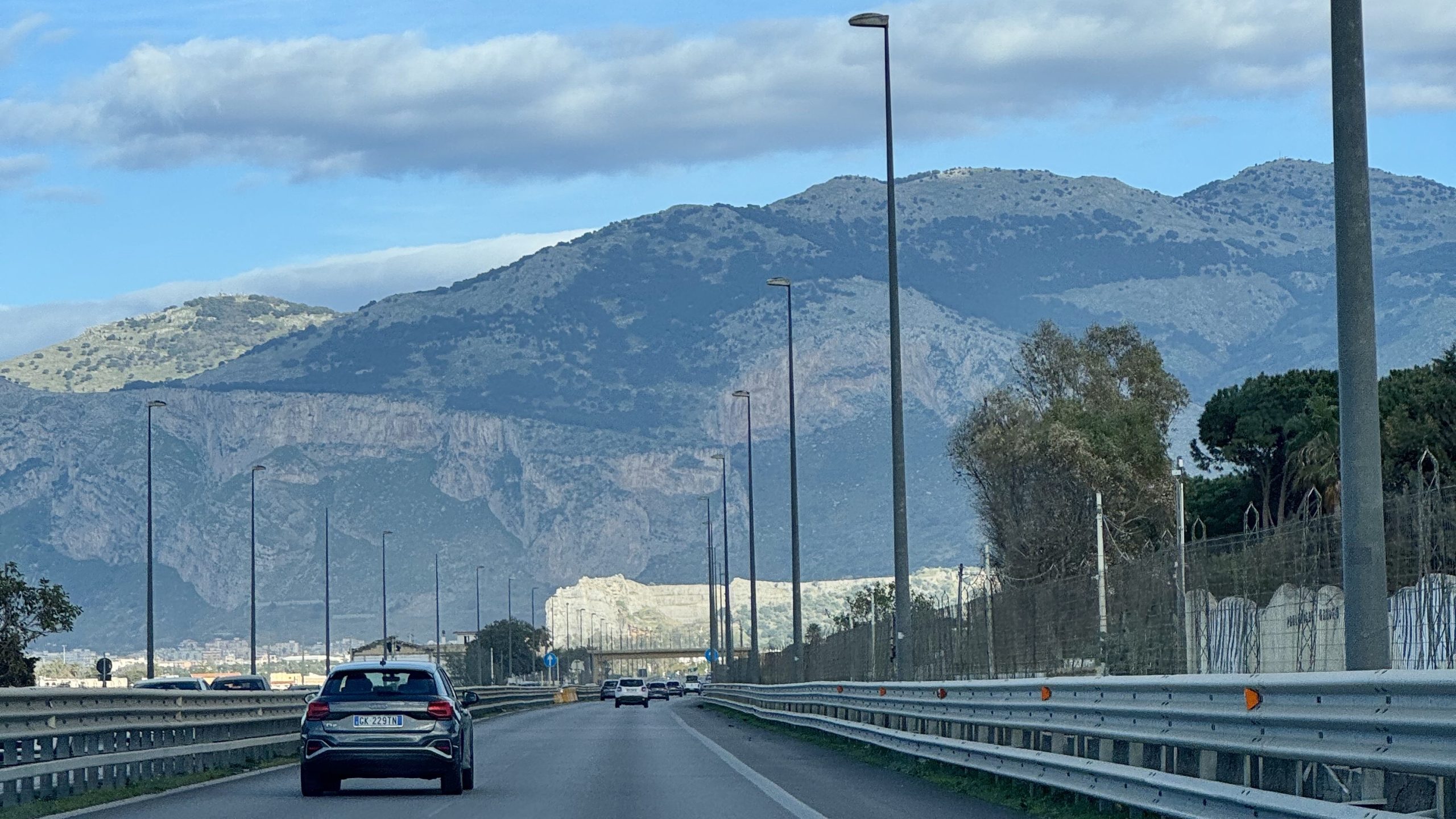 Trip to Sicily. Departure Day — Arrival Day. From Ridgewood to Frankfurt, to Milan, to Palermo.