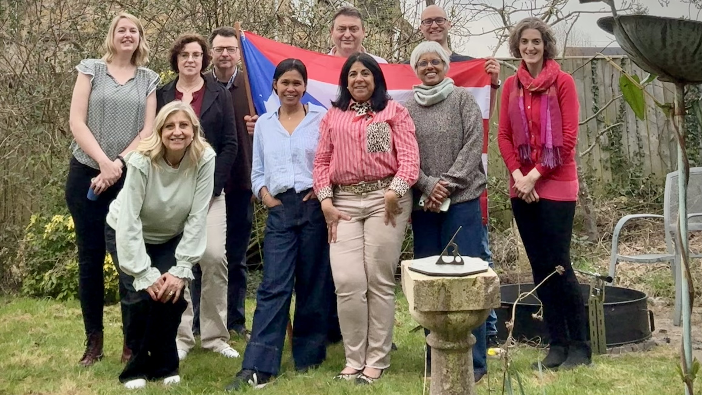 UK. Day 1. Cotswolds. Around the World in 80 Days reunion